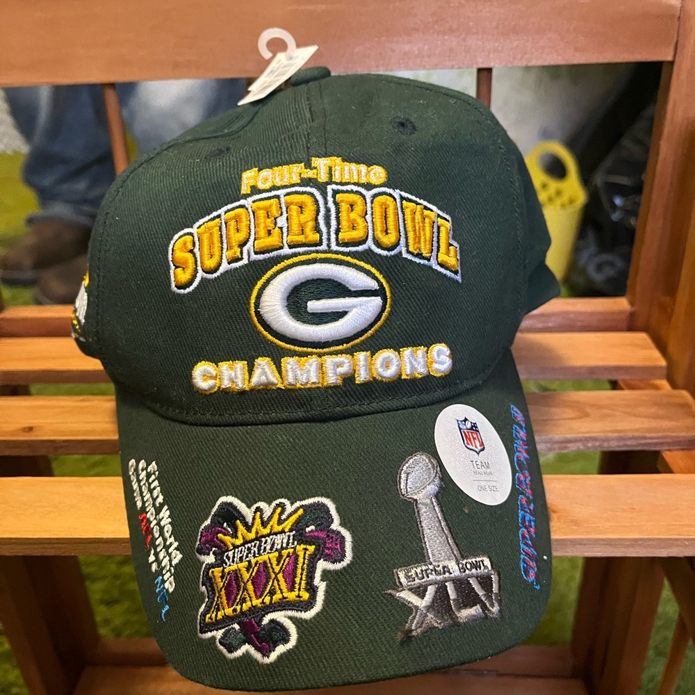 Super Bowl Champions Green Cap